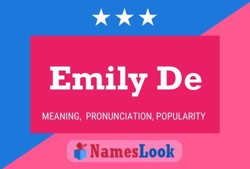 Pôster do nome Emily De