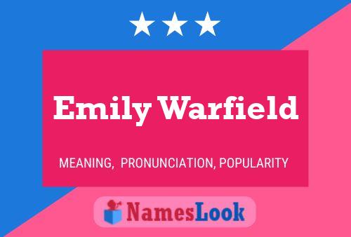 Pôster do nome Emily Warfield