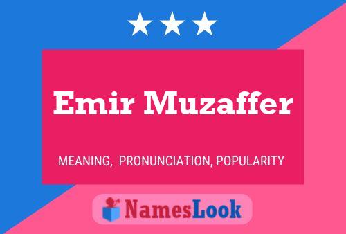 Pôster do nome Emir Muzaffer