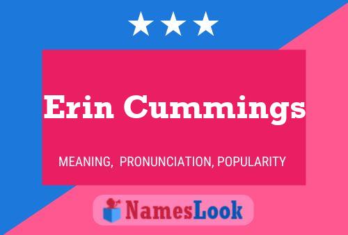 Pôster do nome Erin Cummings