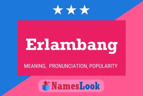 Pôster do nome Erlambang