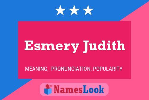 Pôster do nome Esmery Judith