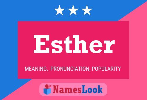 Pôster do nome Esther