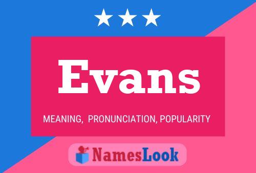 Pôster do nome Evans