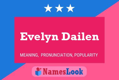 Pôster do nome Evelyn Dailen