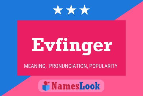 Pôster do nome Evfinger