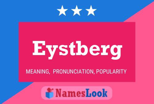 Pôster do nome Eystberg