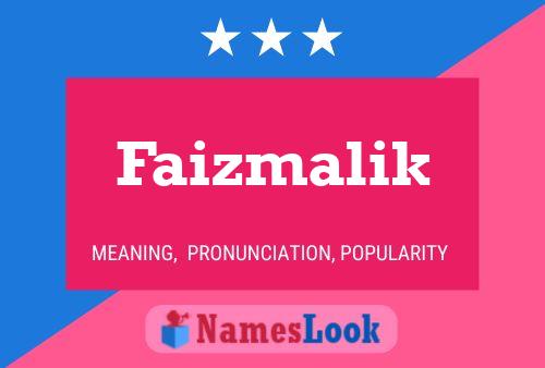 Pôster do nome Faizmalik