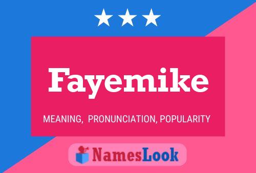 Pôster do nome Fayemike