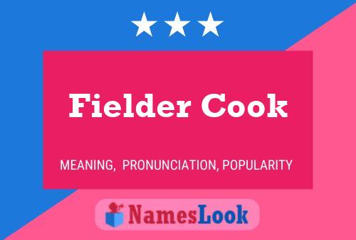 Pôster do nome Fielder Cook