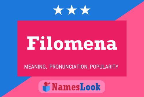 Pôster do nome Filomena