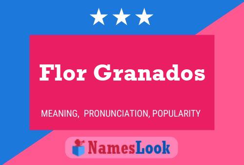 Pôster do nome Flor Granados