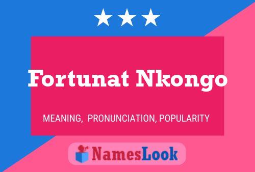 Pôster do nome Fortunat Nkongo