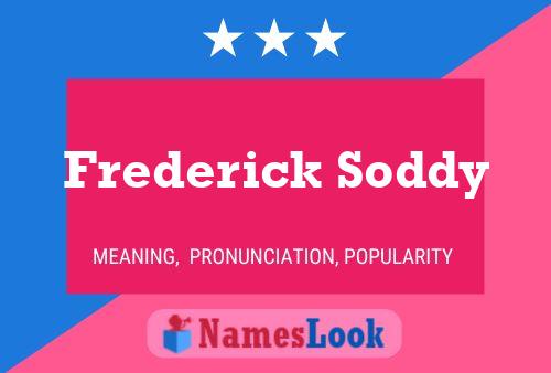 Pôster do nome Frederick Soddy