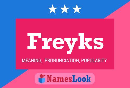 Pôster do nome Freyks