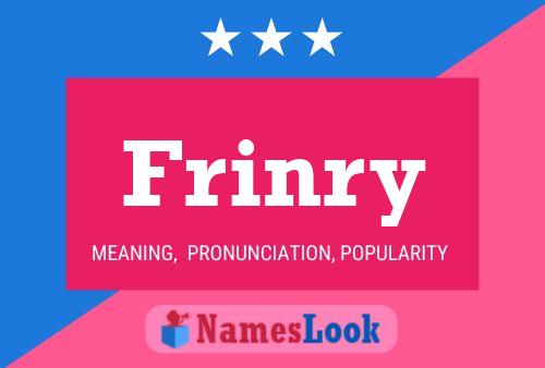 Pôster do nome Frinry