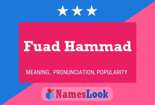 Pôster do nome Fuad Hammad