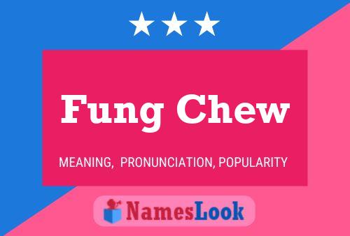 Pôster do nome Fung Chew