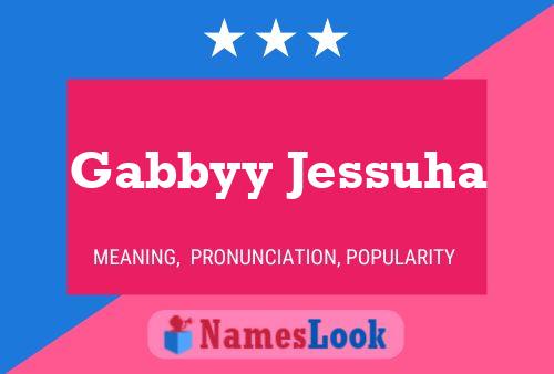 Pôster do nome Gabbyy Jessuha