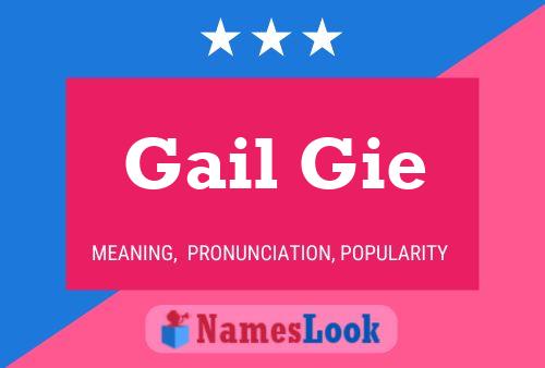 Pôster do nome Gail Gie