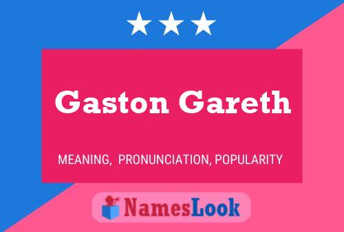 Pôster do nome Gaston Gareth