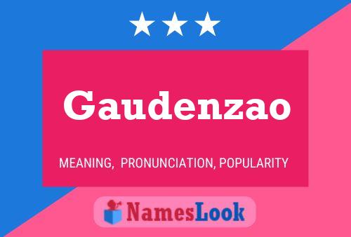 Pôster do nome Gaudenzao