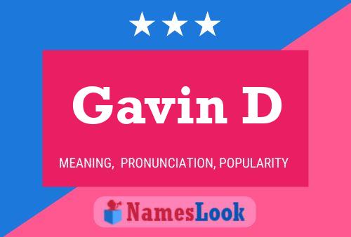 Pôster do nome Gavin D