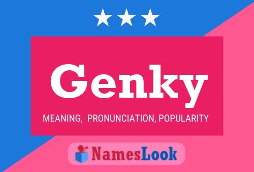 Pôster do nome Genky