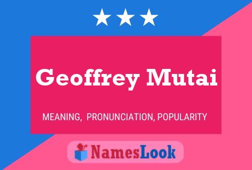 Pôster do nome Geoffrey Mutai