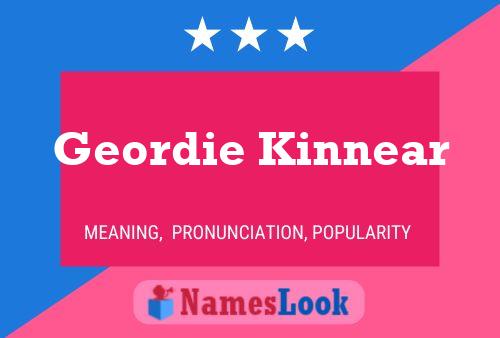 Pôster do nome Geordie Kinnear