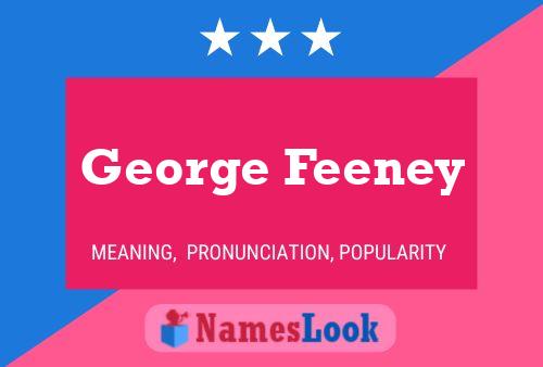 Pôster do nome George Feeney