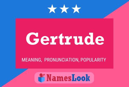 Pôster do nome Gertrude