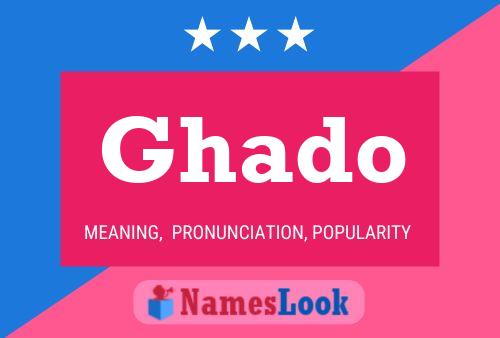 Pôster do nome Ghado