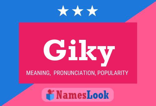 Pôster do nome Giky