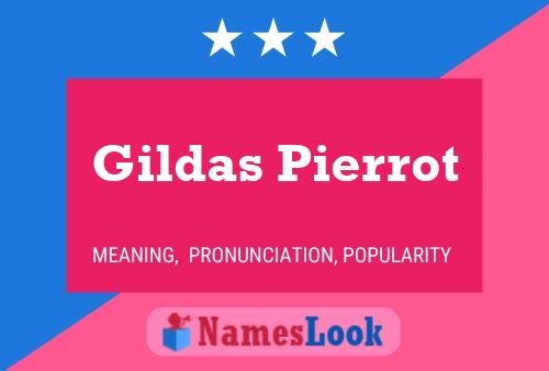 Pôster do nome Gildas Pierrot