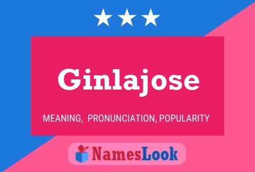 Pôster do nome Ginlajose