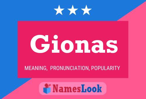 Pôster do nome Gionas