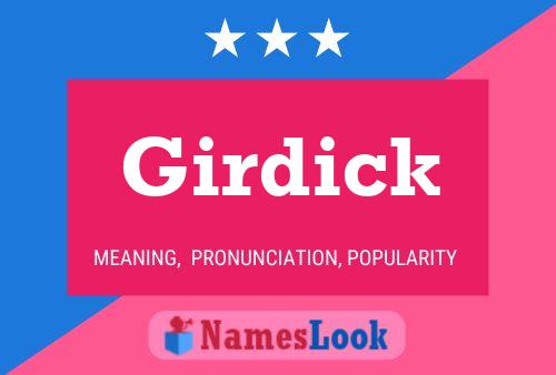 Pôster do nome Girdick