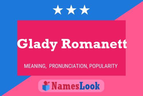 Pôster do nome Glady Romanett