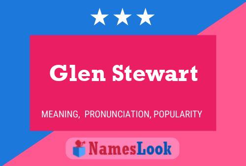 Pôster do nome Glen Stewart