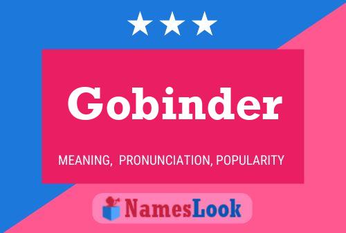 Pôster do nome Gobinder