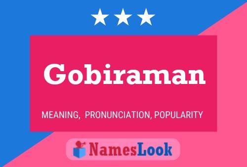 Pôster do nome Gobiraman