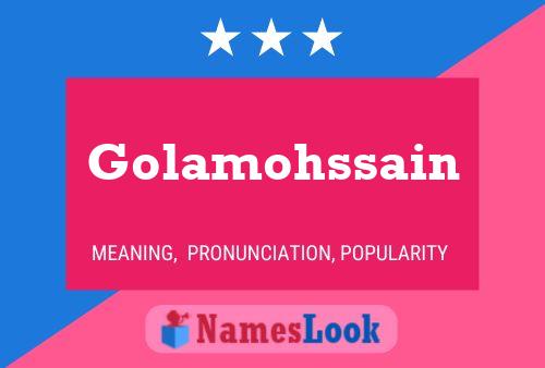 Pôster do nome Golamohssain