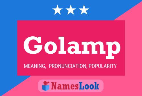 Pôster do nome Golamp