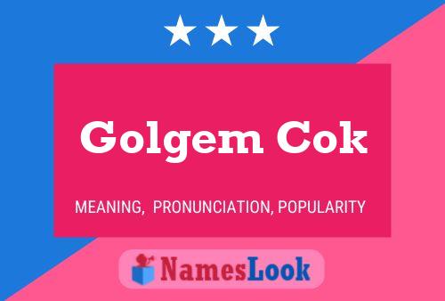 Pôster do nome Golgem Cok