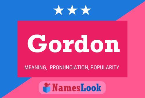 Pôster do nome Gordon