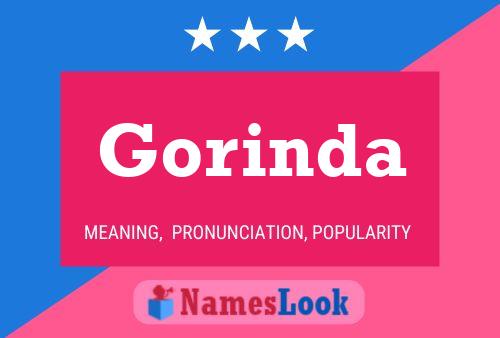 Pôster do nome Gorinda