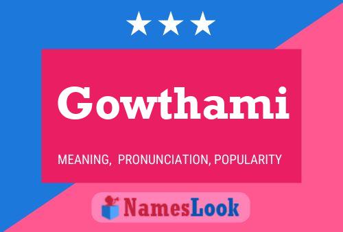 Pôster do nome Gowthami