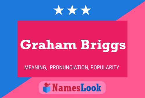 Pôster do nome Graham Briggs