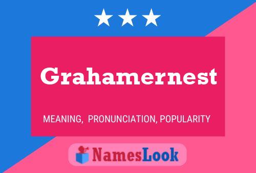 Pôster do nome Grahamernest